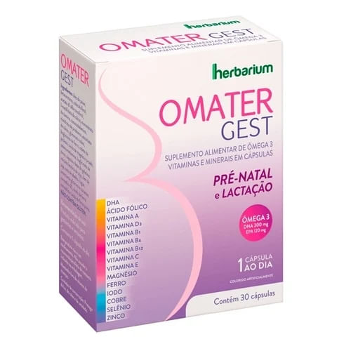 Omater Gest com 30 Cápsulas - Herbarium