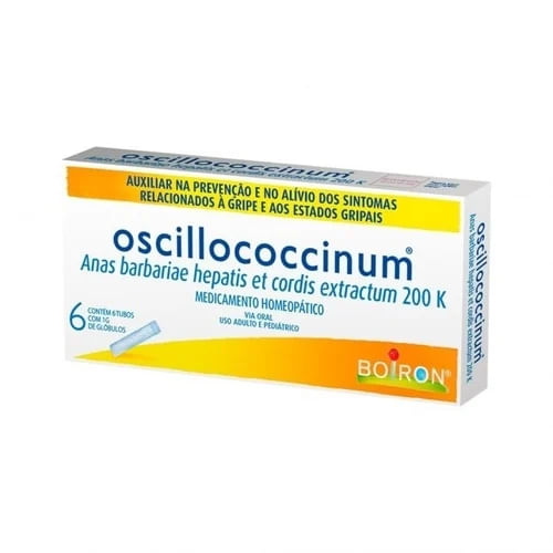 Oscillococcinum com 6 Tubos - Boiron