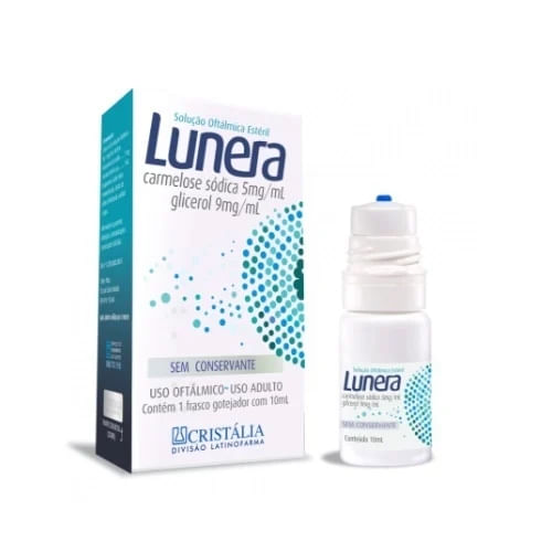 Lunera Solução Oftálmica Cristália 10ml