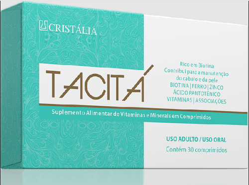Tacitá Suplemento Vitamínico Cristália 30 Comprimidos