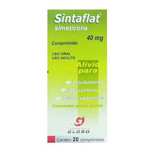 Sintaflat 40mg - 20 comprimidos