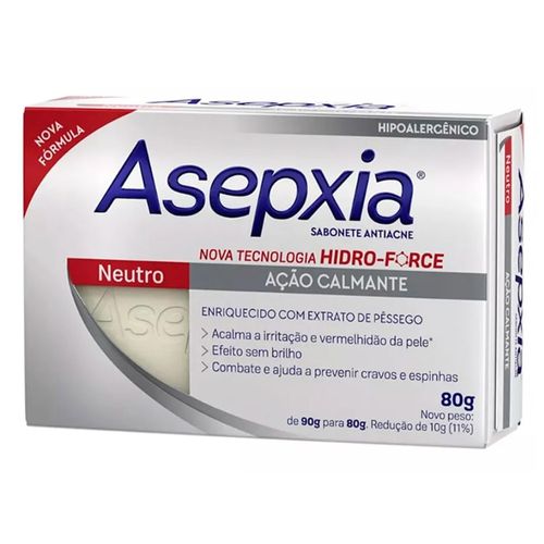 Sabonete Asepxia Neutro - 80g