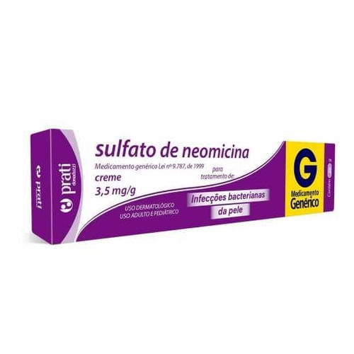 Pomada Sulfato de Neomicina 20g - Prati Donaduzzi Genérico