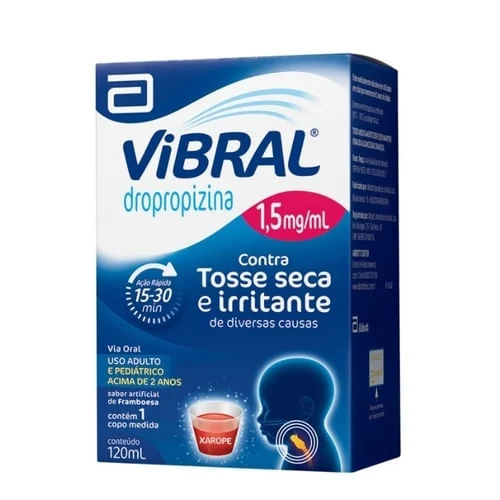 Vibral Xarope Infantil - 120ml