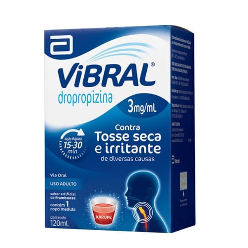 Vibral 3mg/ml Xarope Adulto Abbott 120ml