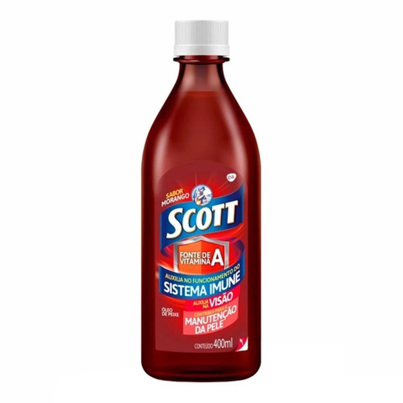 Emulsão Scott Sabor Morango - 400ml