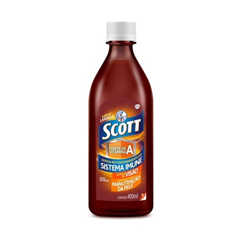 Emulsão Scott Sabor Laranja - 400ml