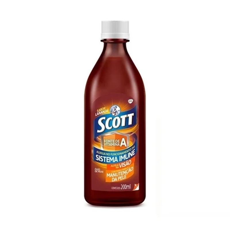 Emulsão Scott Sabor Laranja - 200ml