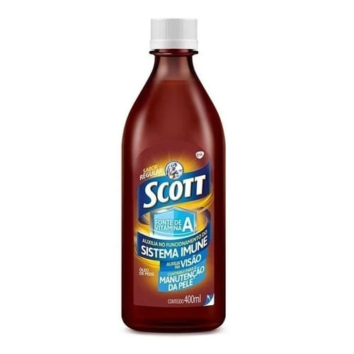 Emulsão Scott Tradicional GSK 400ml
