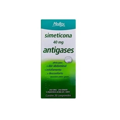 Simeticona 40mg 20 comprimidos - Medley Genérico
