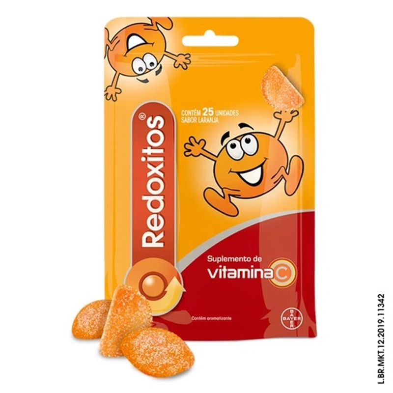 Redoxitos Sabor Laranja - 25 gomas