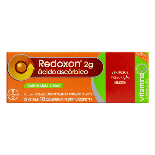 Redoxon 2g com 10 Comprimidos Efervescentes - Bayer