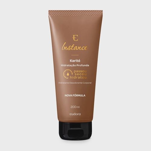 Hidratante Corporal Instance Karité Eudora - 200ml