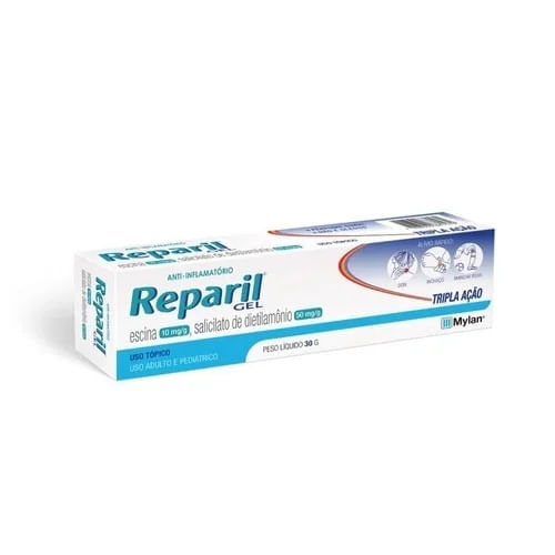 Reparil Gel com 30g - Mylan