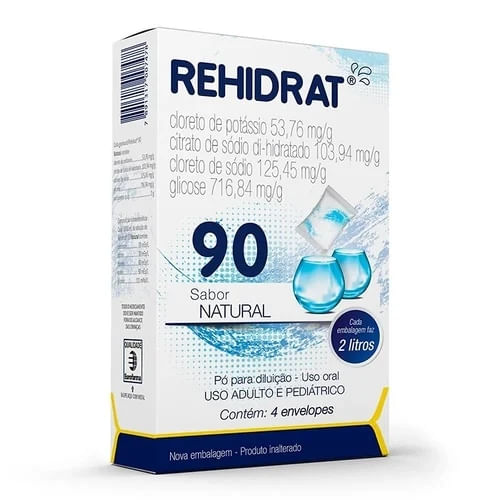 Rehidrat 90 Eurofarma 4 Envelopes