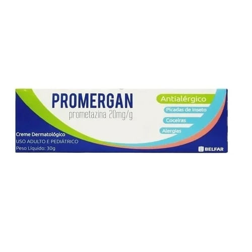 Promergan Creme com 30g - Belfar