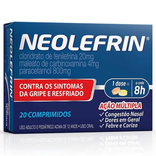 Neolefrin Noite com 20 Comprimidos - Neo Química