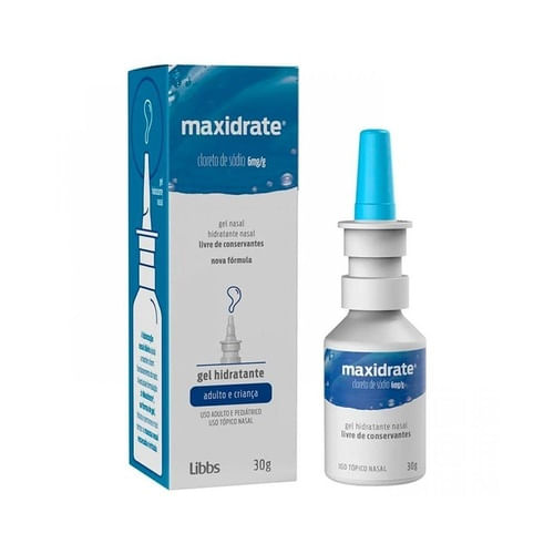 Maxidrate 6mg/g Gel de Uso Nasal Libbs 30g