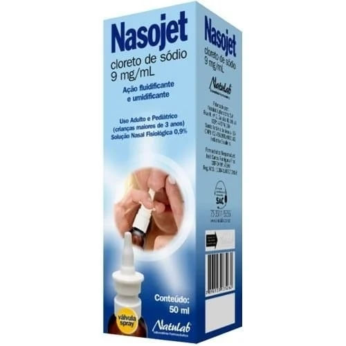 Nasojet Spray 9mg com 50ml - Natulab