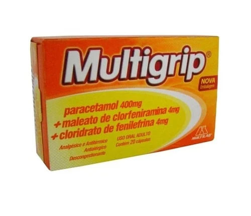 Multigrip com 4 Cápsulas - Sigma Pharma