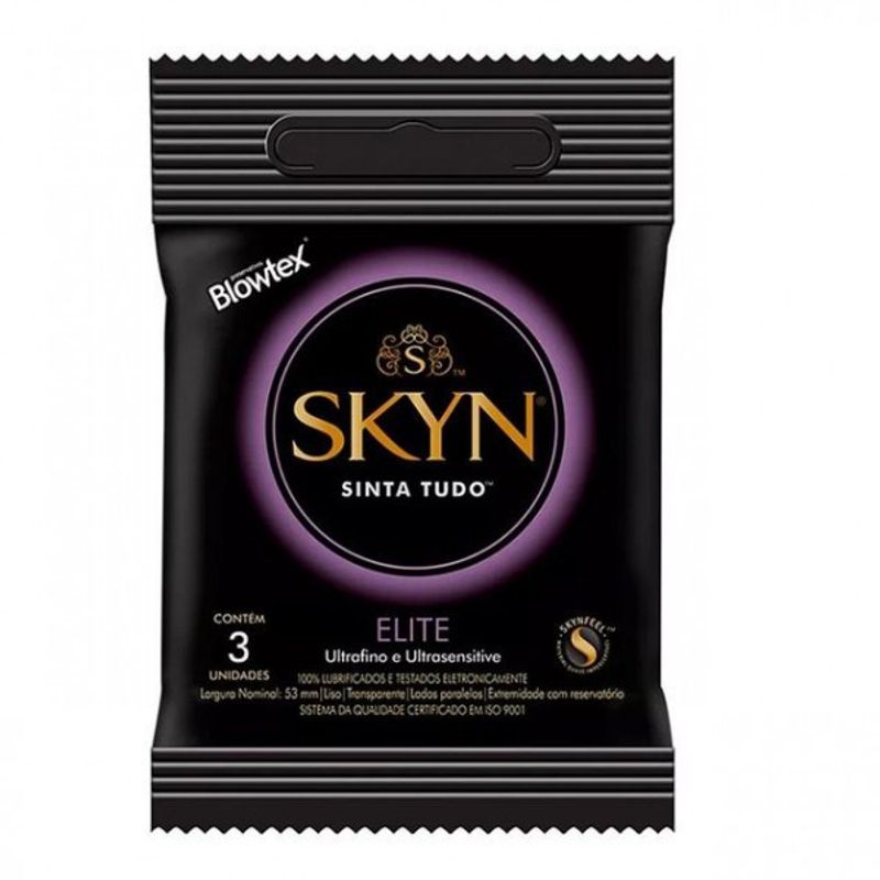 Preservativo Blowtex Skyn Elite - 3 Uni