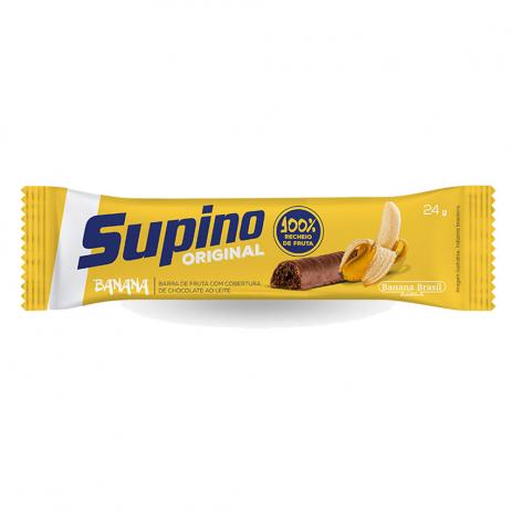 Barra Cereal Supino Original Banana - Chocolate ao Leite 24g