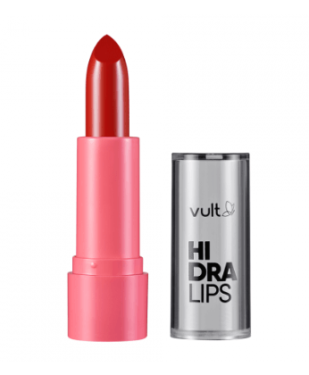 Batom Hidra Lips Vult Vermelho Puro 3,6g