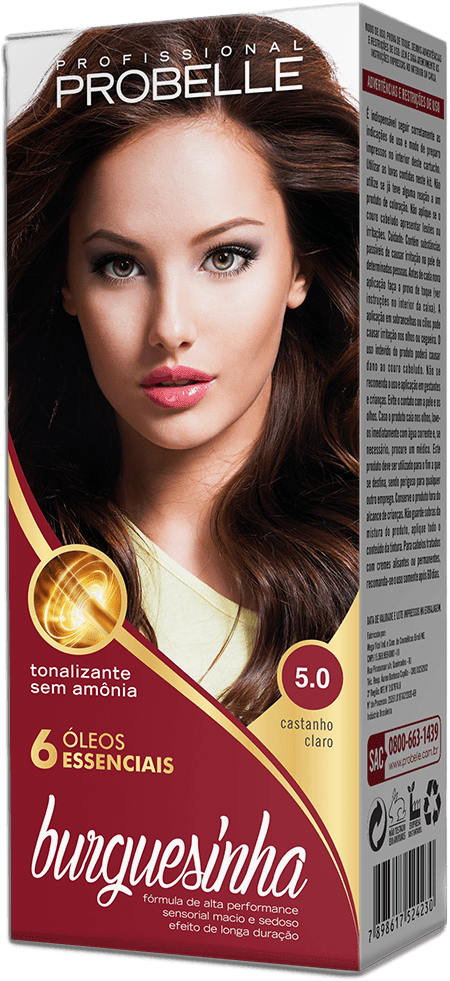 Tonalizante Burguesinha Probelle 5.0 - 50ml