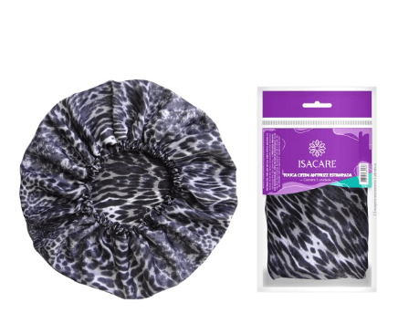 Touca Cetim Botanic Anti-Frizz Estampada - Isacare
