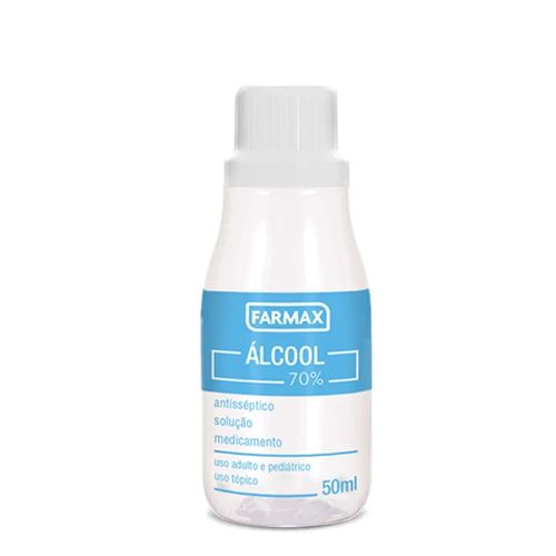 Álcool Líquido 70% Farmax - 50ml
