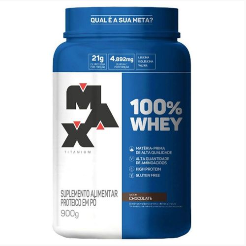 Whey Protein 100% Sabor Chocolate - 900g
