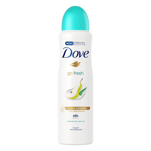 Desodorante Dove Aerosol Go Fresh Pera e Aloe Vera - 150ml