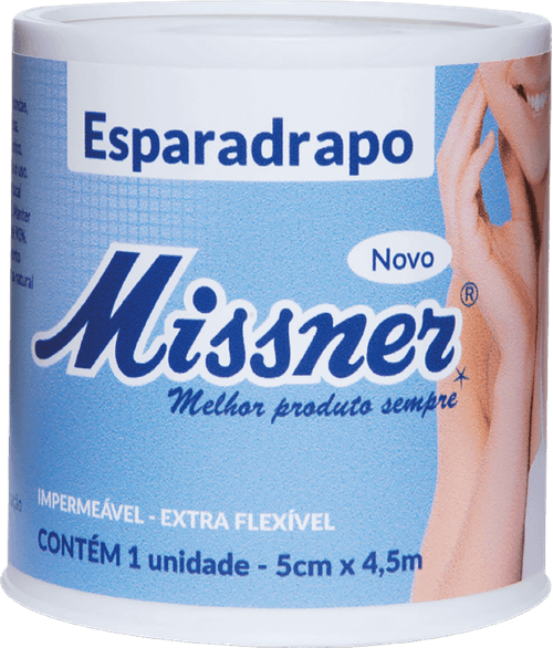 Fita Microporosa Missner 5 cm x 4,5 m