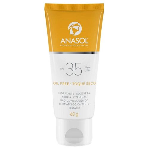 Protetor Solar Facial Anasol FPS35 - 60g