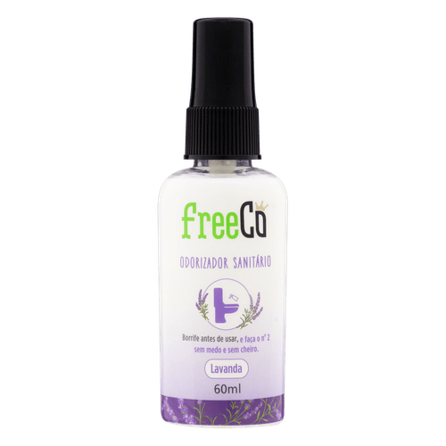 Bloqueador de Odores Sanitário FreeCo Lavanda - 60ml