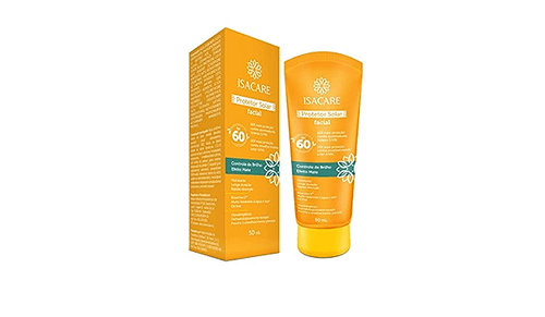Protetor Solar Facial Isacare FPS60 - 50ml