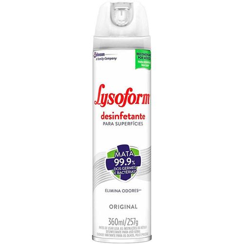 Desinfentante Lysoform Spray Original - 360ml
