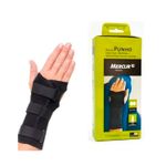 Ortese para Punho Mercur com Tala Bilateral / Tamanho G / Cor Preto