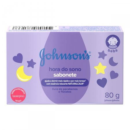 Sabonete Johnsons Baby Hora do Sono - 80g