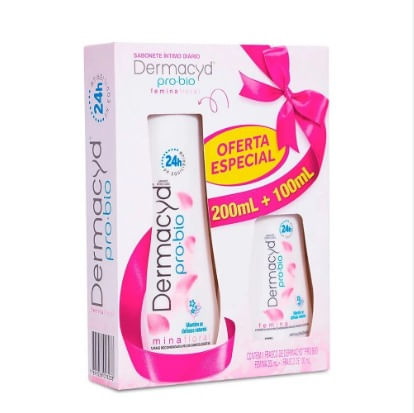 Sabonete Líquido Dermacyd Femina 200ml + 100ml