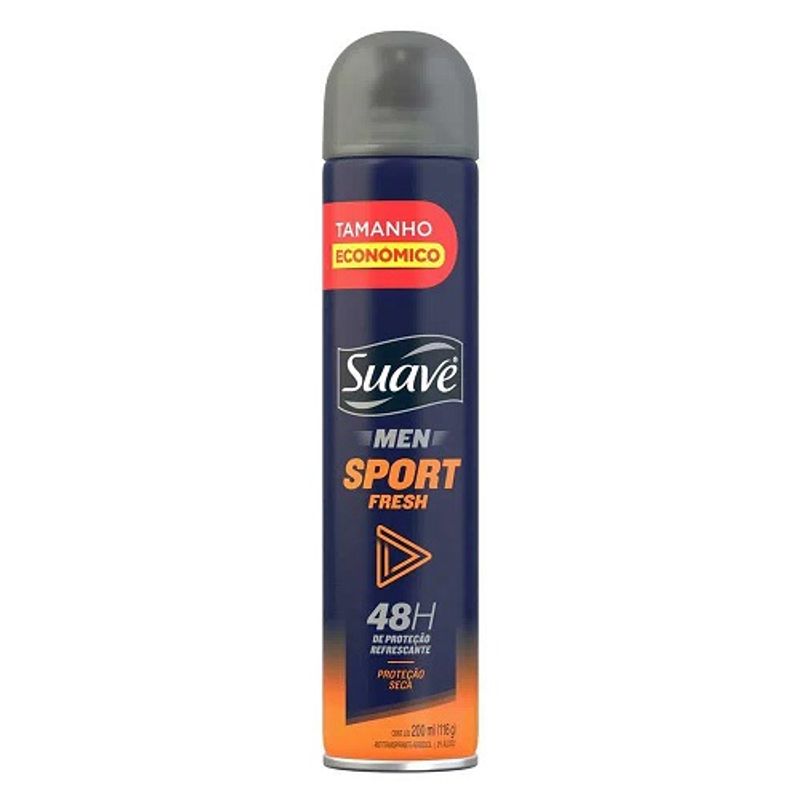 Desodorante Aerosol Suave Men Sport Fresh - 200ml