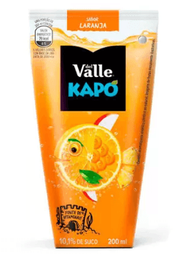 Suco Kapo Del Valle Laranja - 200ml
