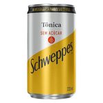 Água Tônica Schweppes Zero Açúcar Lata - 220ml