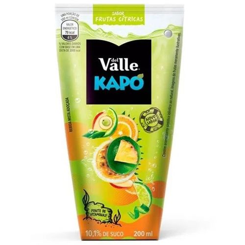 Suco Kapo Del Valle Frutas Cítricas - 200ml