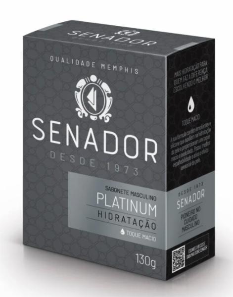 Sabonete Senador Platinum - 130g