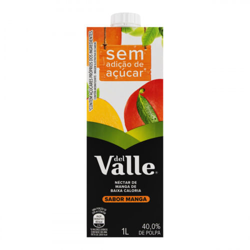 Suco Del Valle Manga Sem Açúcar - 1L