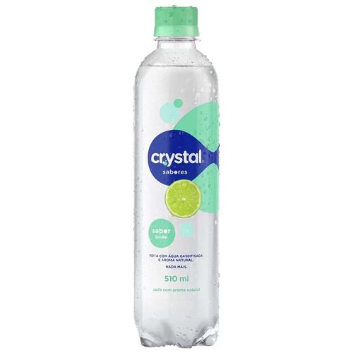 Água Saborizada Crystal Sabor Limão PET - 510ML