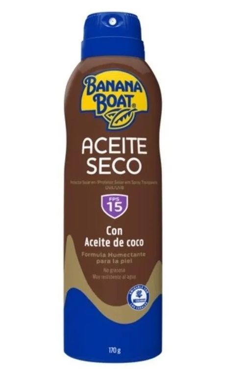 Bronzeador Óleo Spray Banana Boat FPS15 - 170ml