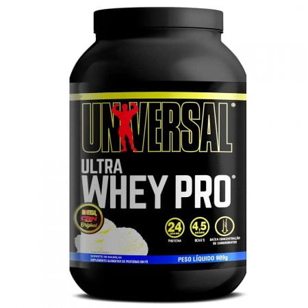 Ultra Whey Pro Universal Sabor Baunilha - 909g