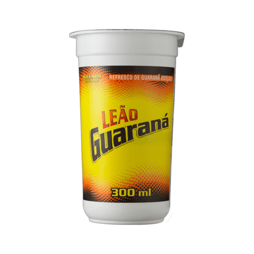 Refresco Adoçado Guaraná Leão Copo 300ml